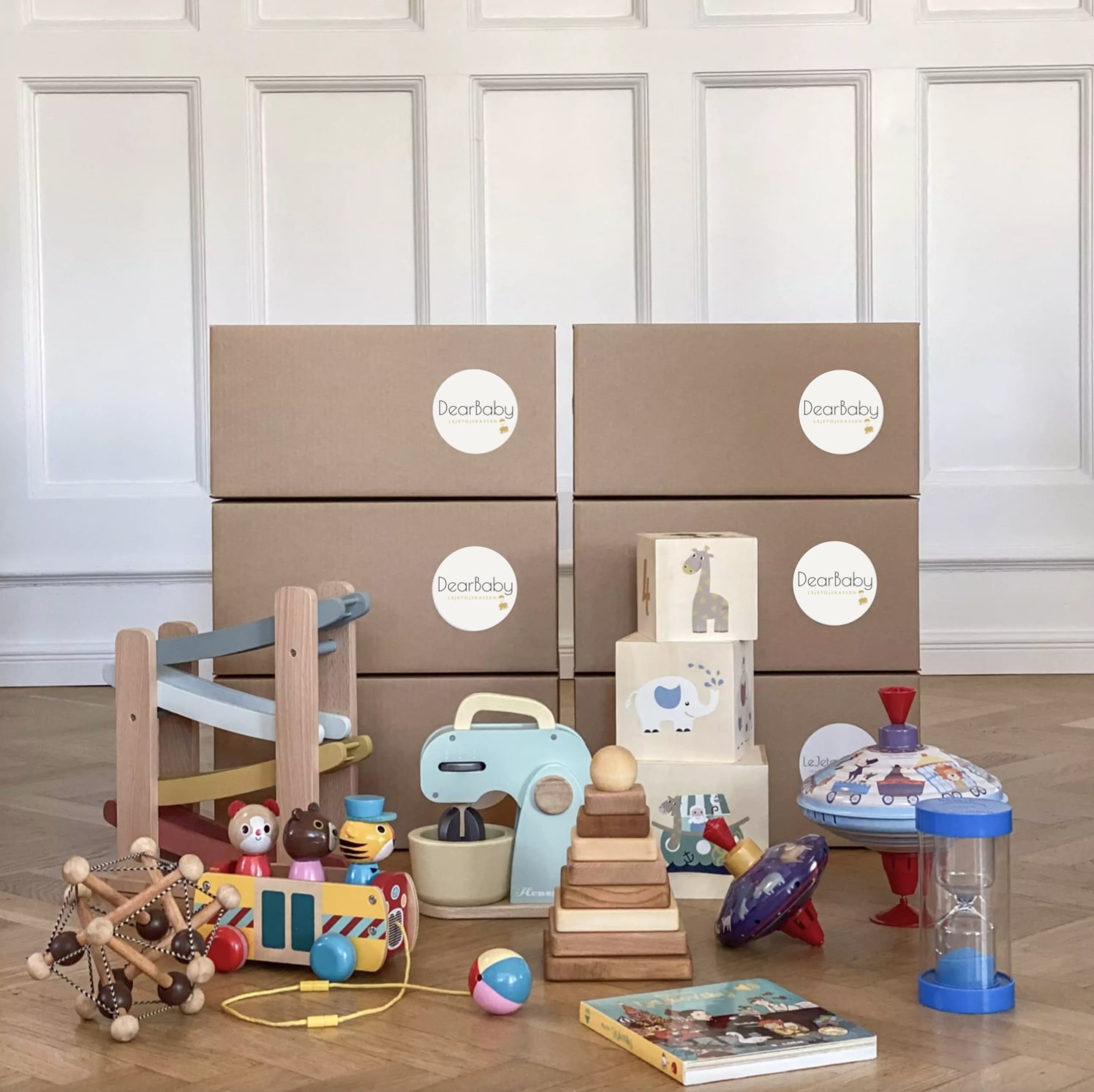 Fahrenheit Melankoli Integrere Legetøjskasser - Nyt legetøj hver måned 0-3 år - Nemt og bæredygtigt