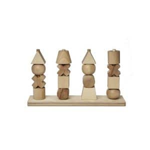 Natural Stacking Toy XL Stableleg - Wooden Story