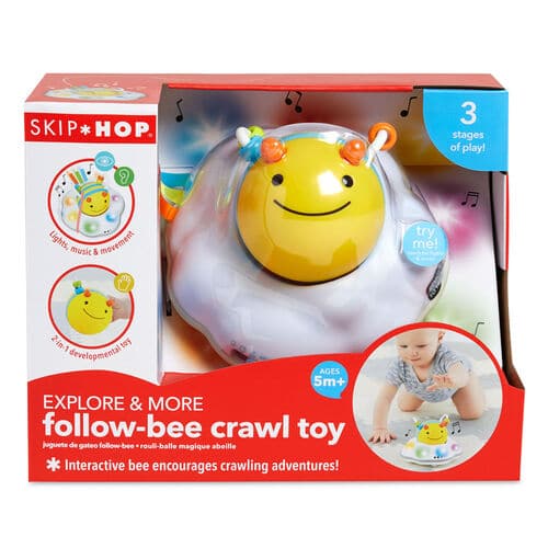 follow-bee crawl toy - skip hop