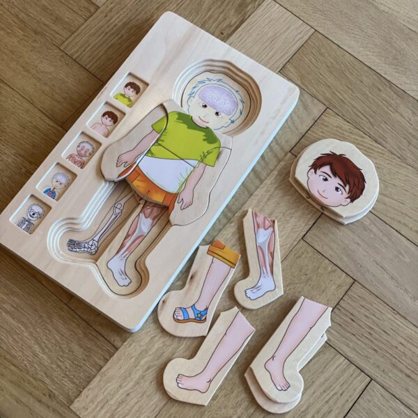 Anatomy Puzzle Dreng - Small Foot