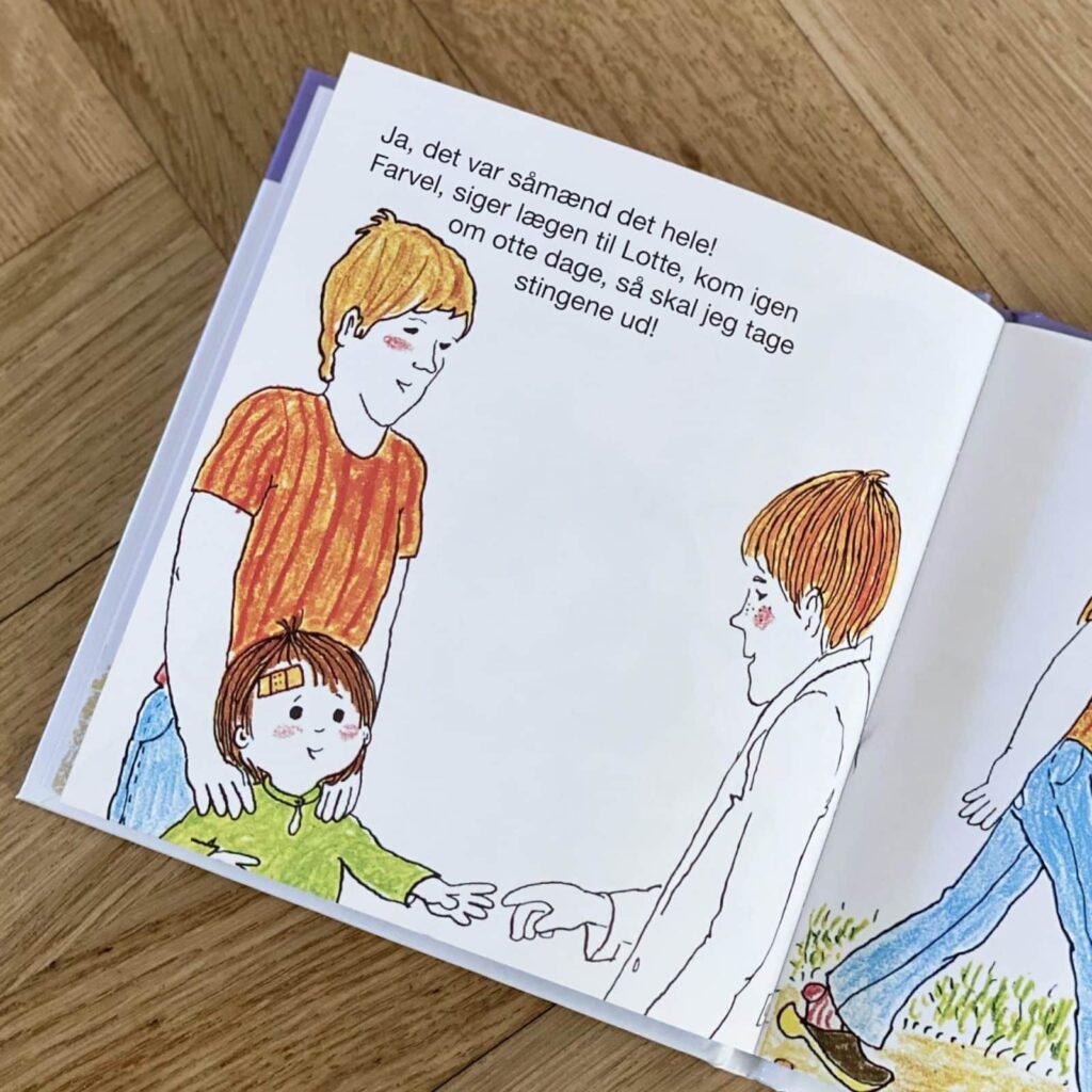 lotte på skadestuen
