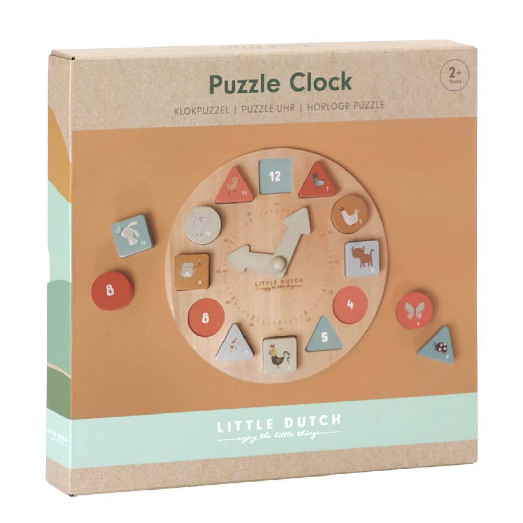 little dutch - puzzle clock