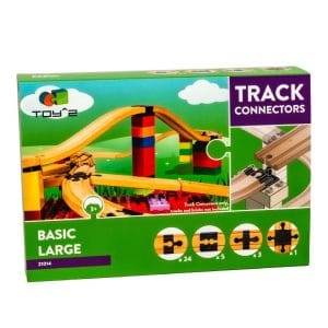 Toy 2 track connectors