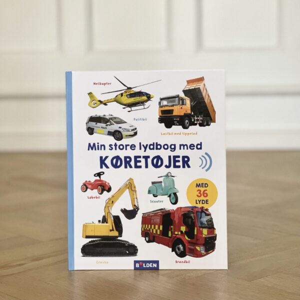 Min store lydbog med køretøjer fra Bolden