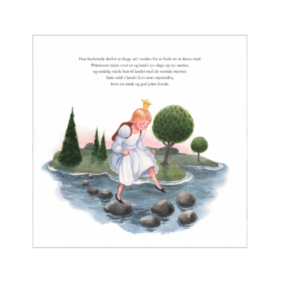Prinsessen som var alene billede i bog