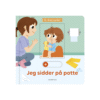 Pottetræning. Jeg sidder på potte bog Mais & Co.