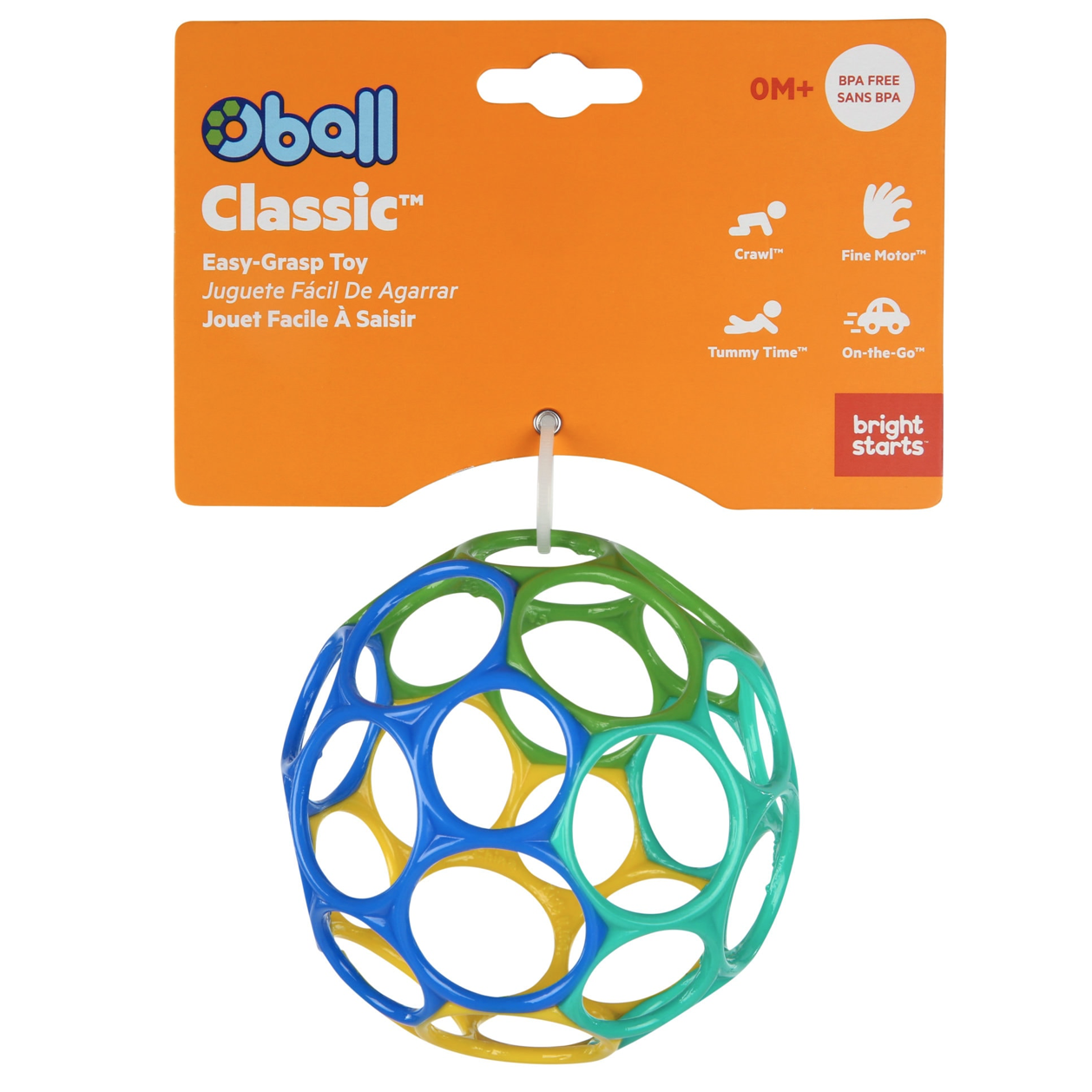 Oball Classic bold - blå/grøn
