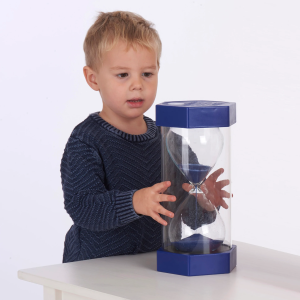 MEGA SAND TIMER - blå timeglas tickit