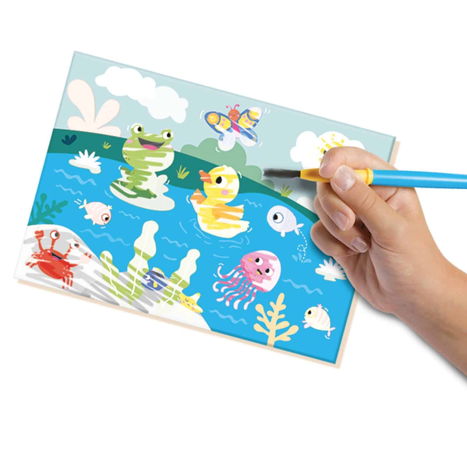 My First - Mal med vand, Skjulte dyr