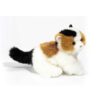 Teddy Hermann - Kat flerfarvet 24 cm
