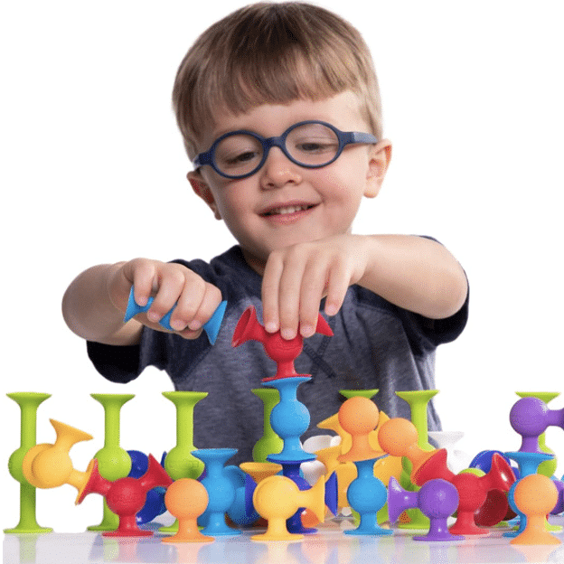 Squigz Starter set 22 stk. - Fat Brain Sugekopper