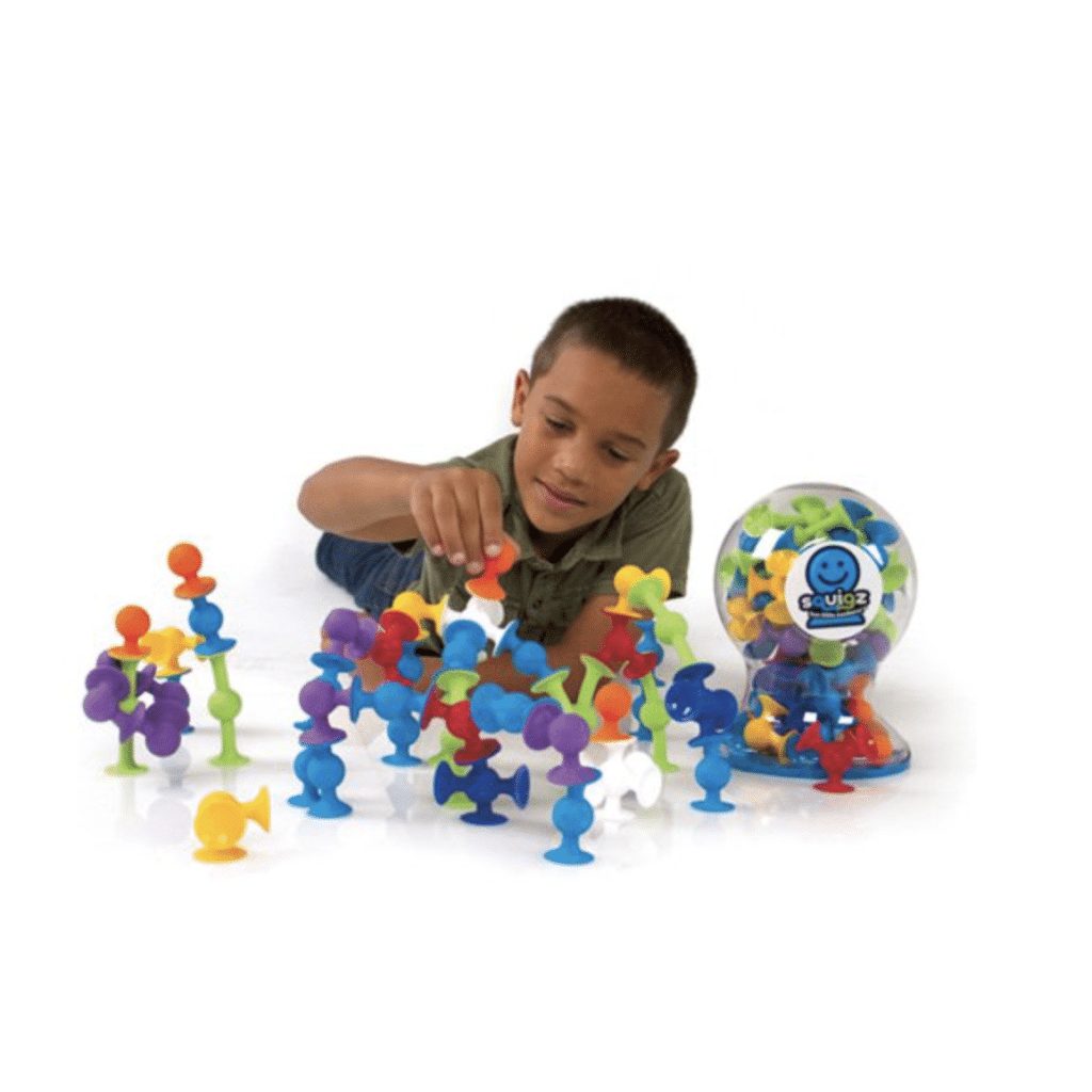 Squigz Deluxe set 44 stk. - Fat Brain Sugekopper