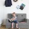 By KlipKlap KK Børnesofa Multi Grå m. Grå 25050137