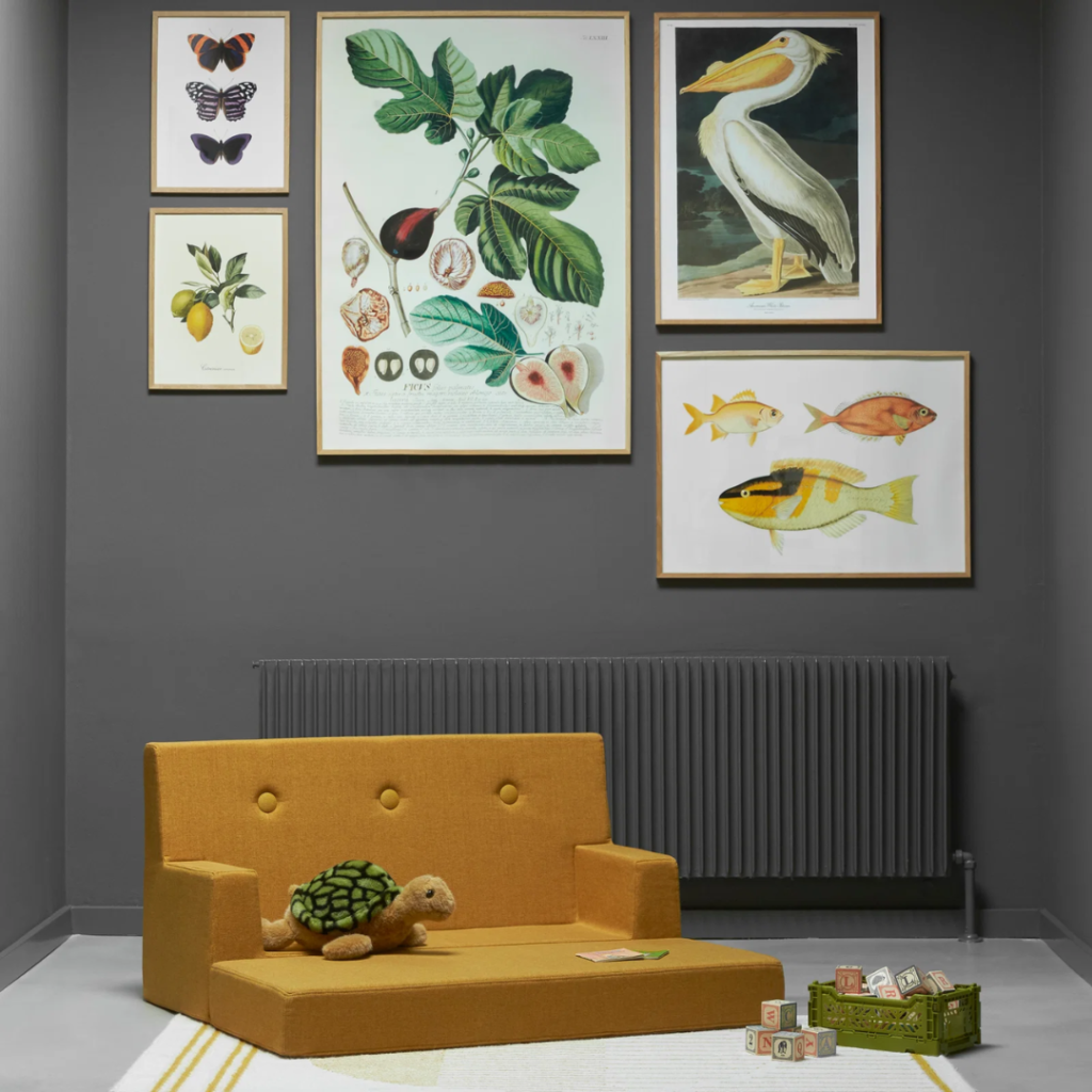 By KlipKlap KK Børnesofa Mustard m. Mustard 25050138