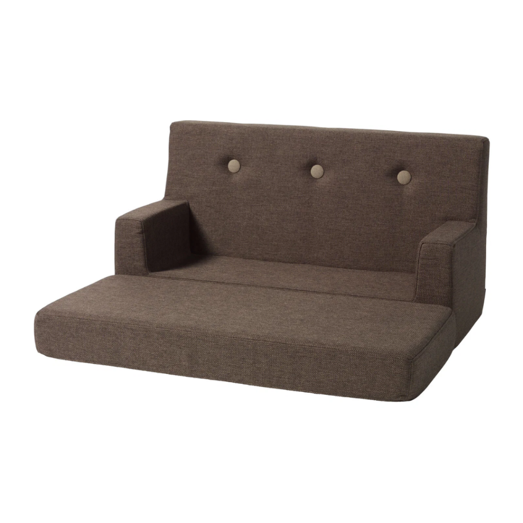 by KlipKlap Børnesofa Brun 100002254