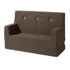 KK kids sofa By KlipKlap Brown