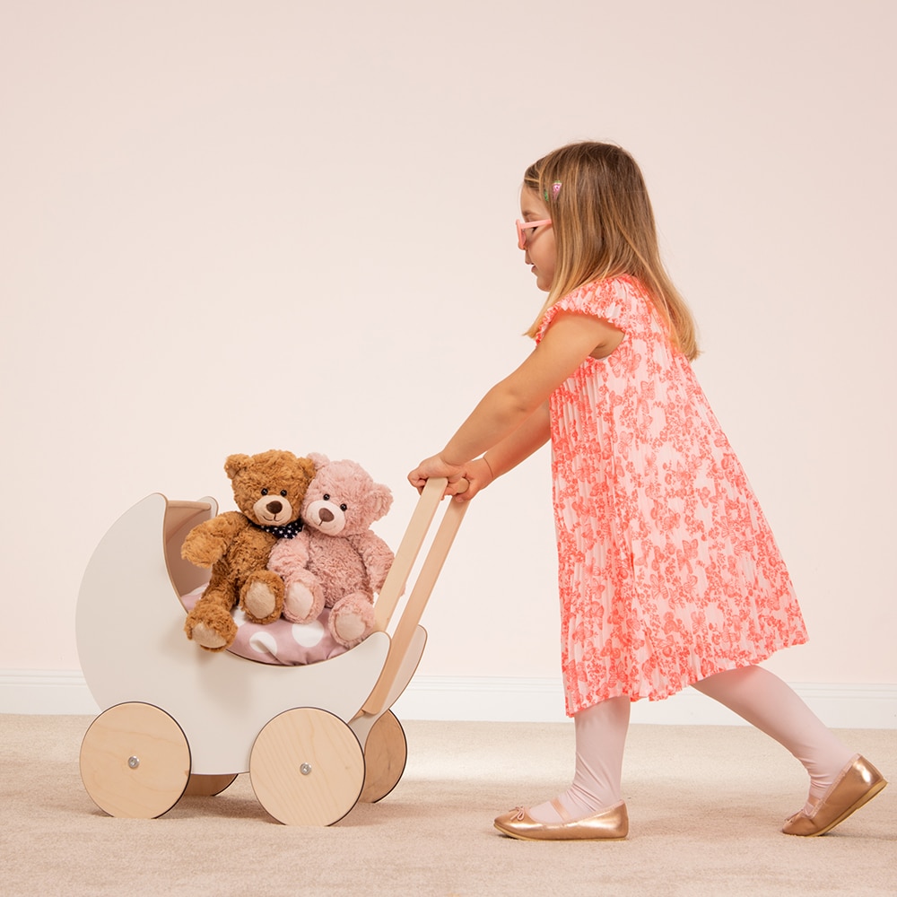 Teddy Hermann - Rosa Bamse - 30 cm