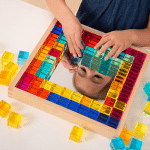 Gem Cube Mirror Tray tickit