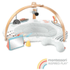 a baby play mat with a mirror and toys- Discoverosity Babygym - Skip Hop