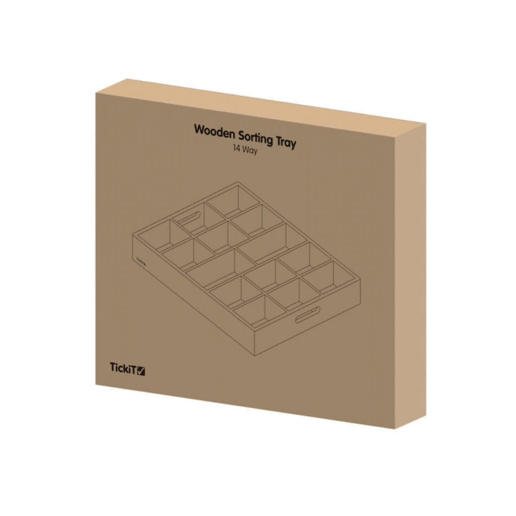 Sorteringskasse 14 rum TickiT