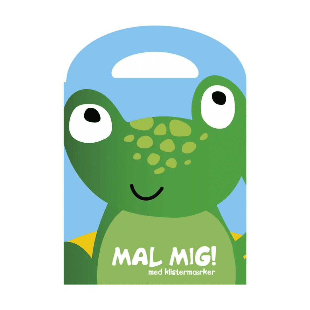 Mal mig! Malebog med klistermærker - Frø