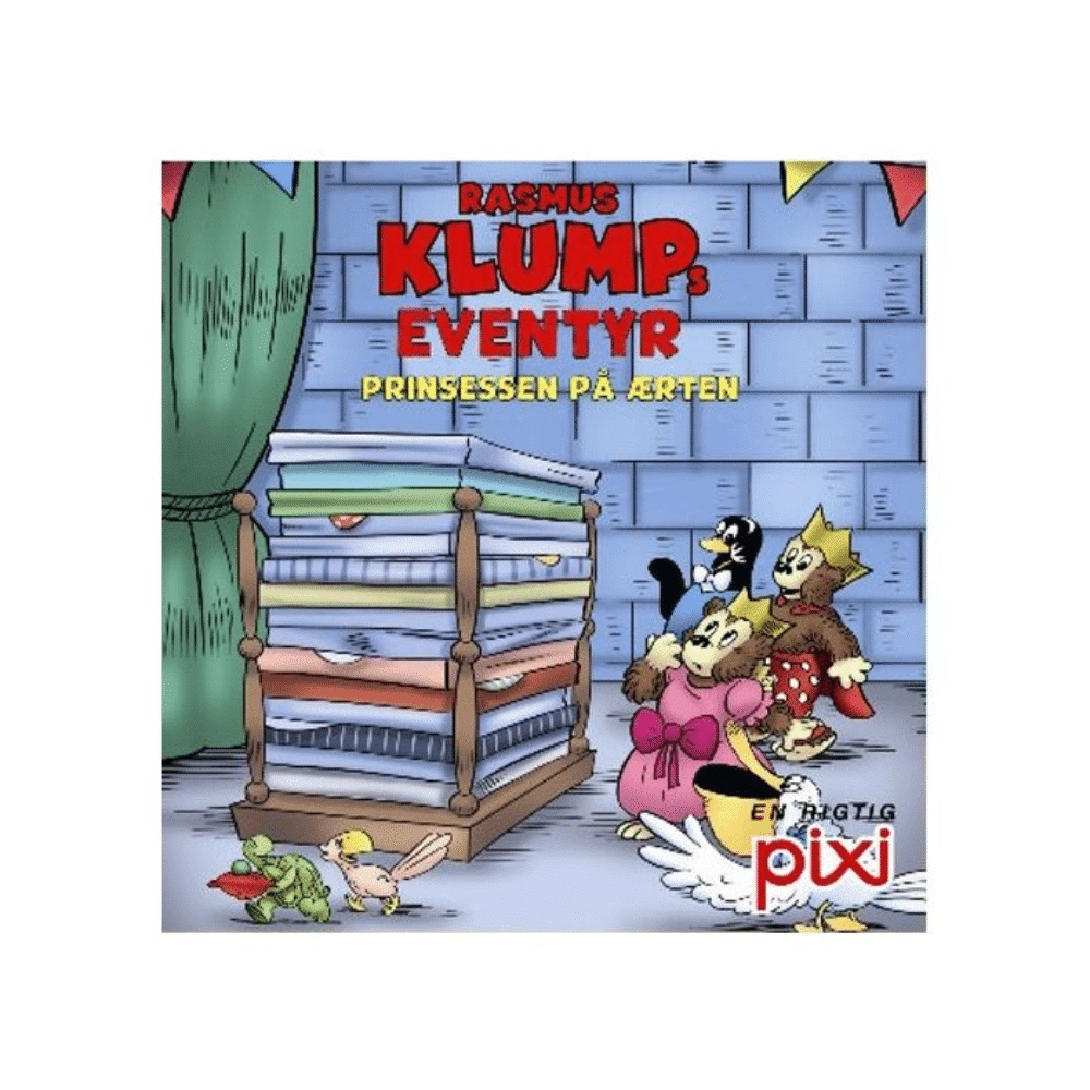 Pixi bøger - Rasmus Klumps Eventyr - Prinsessen på ærten