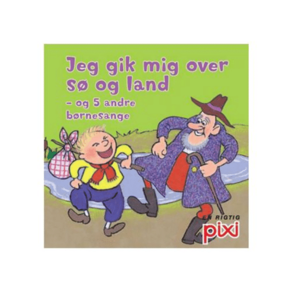 pixi bøger børnesange jeg gik mig over sø og land