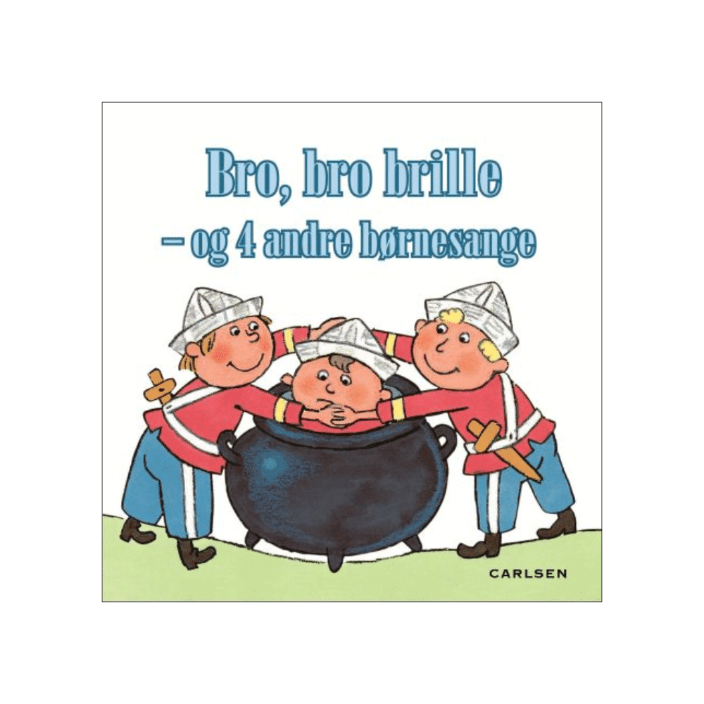 Pixi bøger - Børnesange - Bro bro brille og 5 andre børnesange