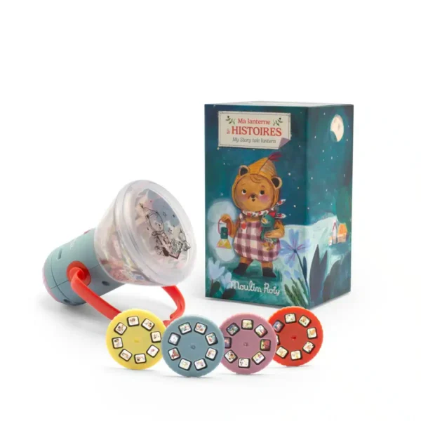 natlampe fortæl en historie projektor lanterne lygte moulin roty