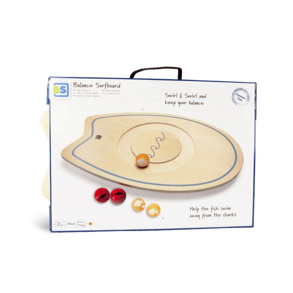 balancebræt træ bs toys