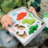 Mine foerste farver dinosaurusser haku yoka farvekridt farveblyanter 5