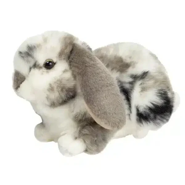 TH937333 1 teddy hermann kanin dvaergvaedder graahvid plettet 23 cm 1.w610.h610.fill