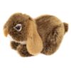 Teddy Hermann - Liggende kanin brun 18 cm TH937296