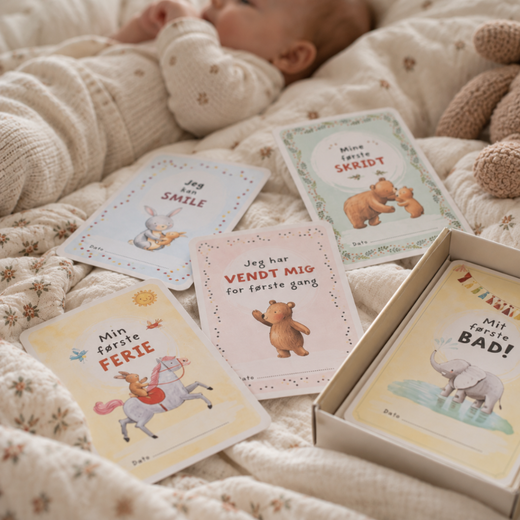 Babys første år - 30 smukke mindekort - Bolden