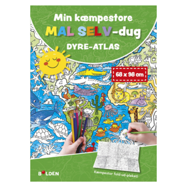 Min kæmpestore mal selv-dug: dyre-atlas - Bolden