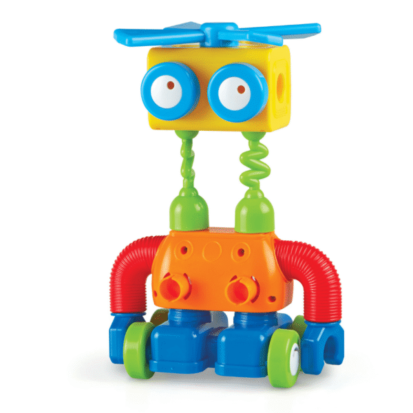 1-2-3 Build It! Robot Factory - Byg-selv Robot - Learning Resources
