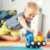 1-2-3 Build It! Rocket-Train-Helicopter - Byg-selv Fartøjer - Learning Resources LER2859