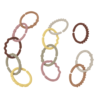 Basis klik ringe, Boho Chic, 12 styk E929001bc