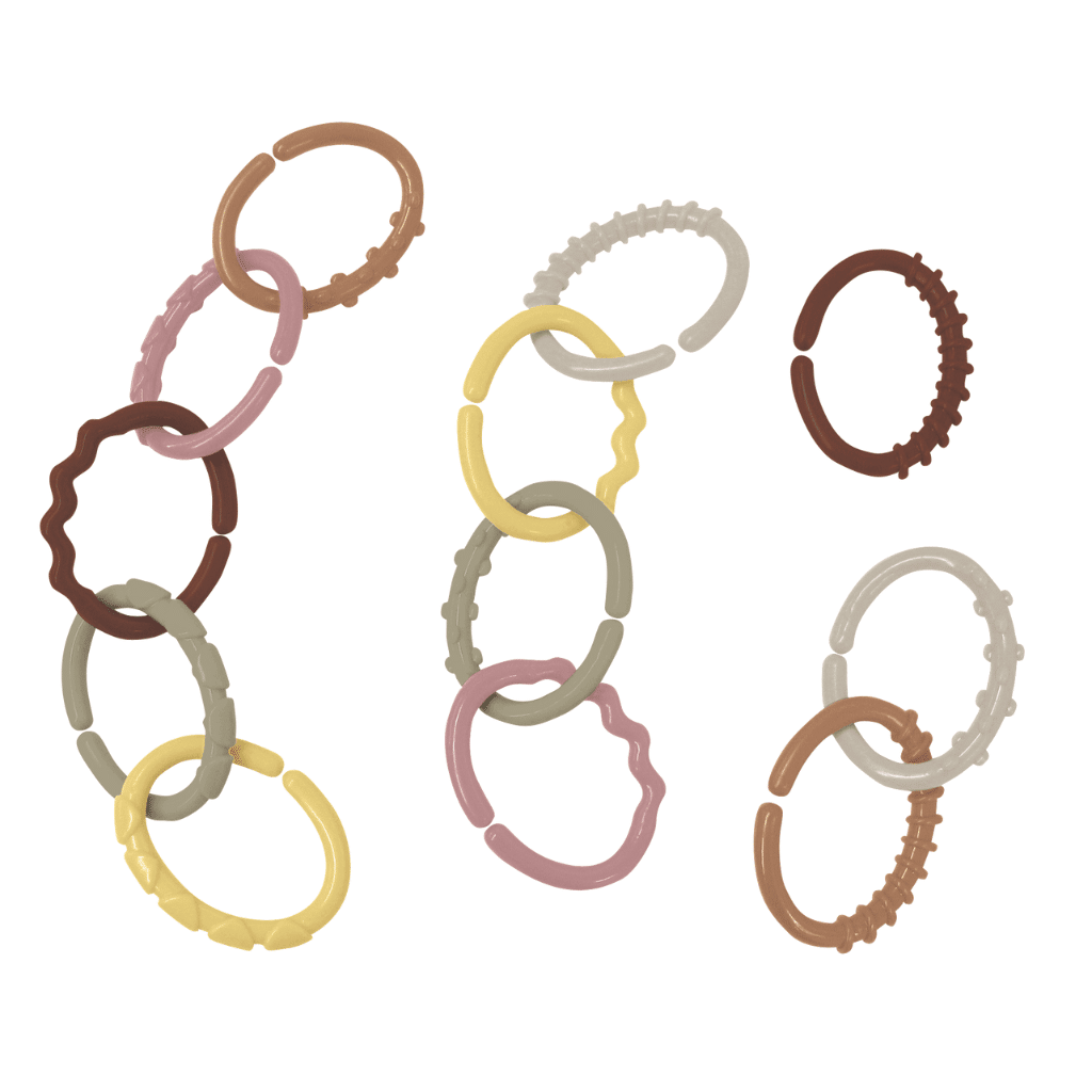 Basis klik ringe, Boho Chic, 12 styk E929001bc