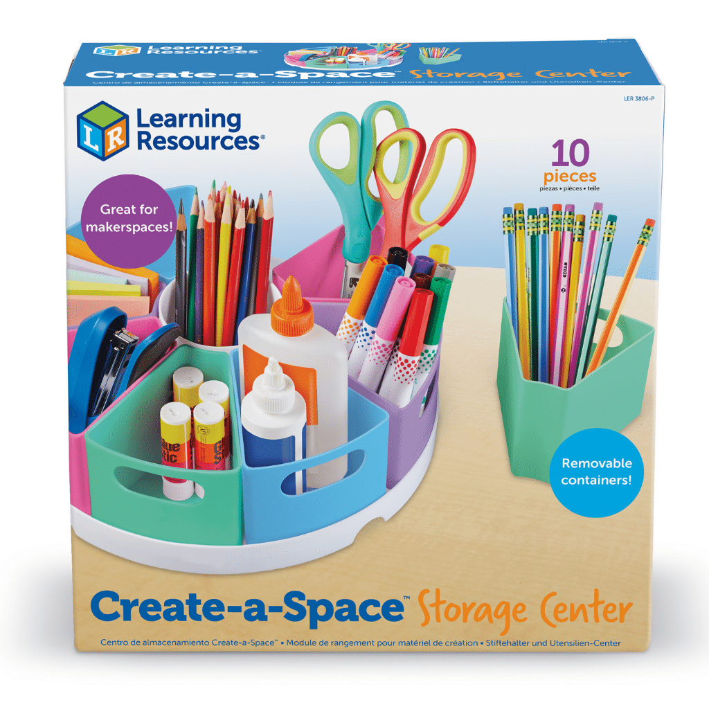 Create-a-Space Opbevaringscenter - Pastel - Learning Resources LER3806-P