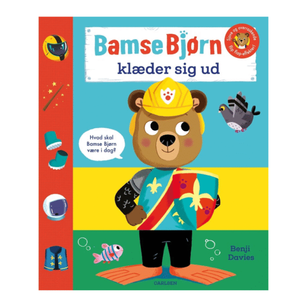 bamse bjørn klæder sig ud