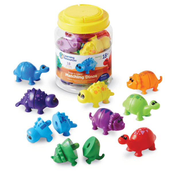 learning resources Snap-n-Learn™ Matching Dinos LER 6708