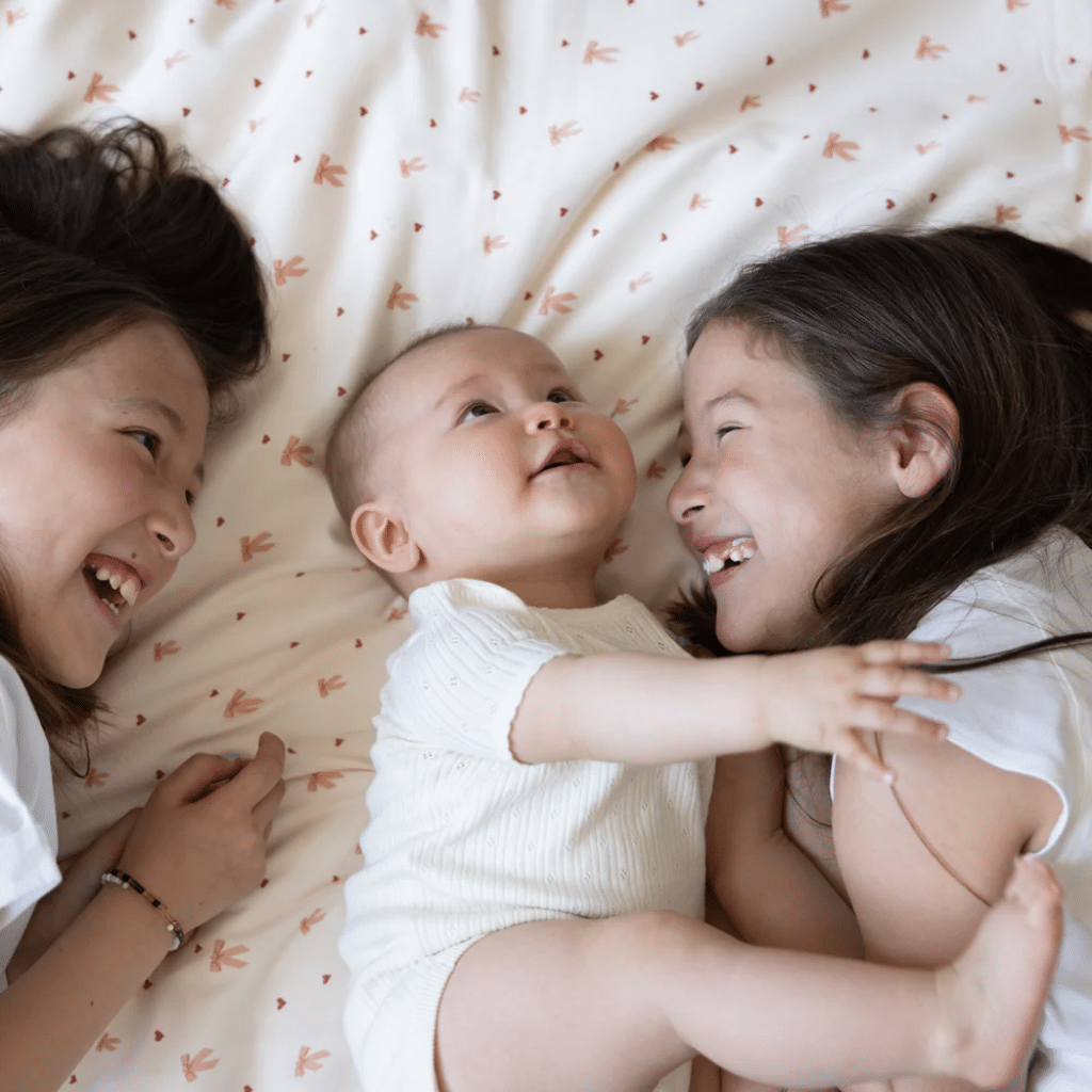 Cam cam Sengetøj, Baby, 70x100cm - GOTS - Bows