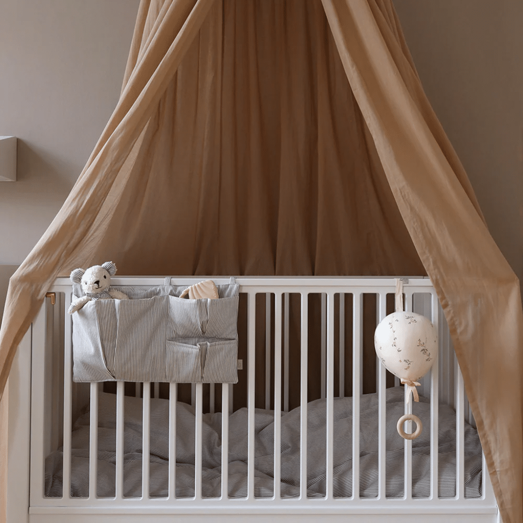 Cam cam Sengetøj, Baby, 70x100cm - GOTS - classic blue stripes Babyseng