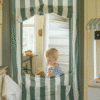 Kid's Concept kioskdør grøn