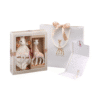 Sophiesticated 000003 Sophie la Girafe + Comforter with pacifier holder