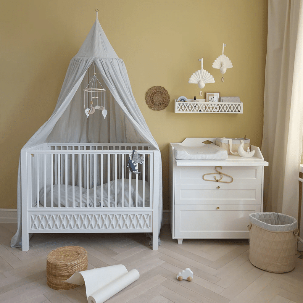 cam cam Puslepude - OCS Classic Stripes Blue Babyseng