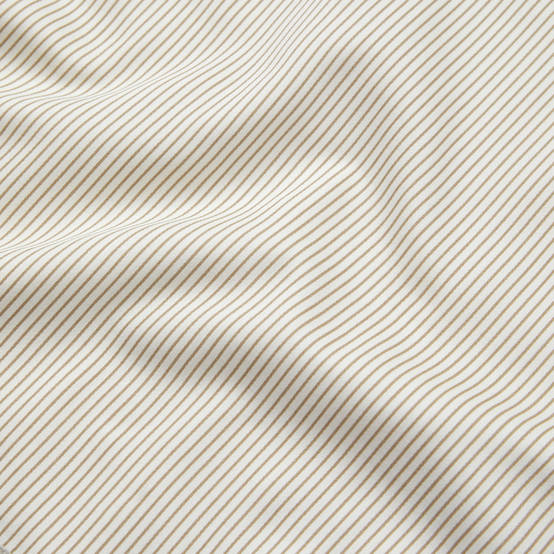 cam cam copenhagen sengetøj classic stripes camel