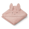 Liewood hooded towel, rabbit rose