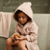 liewood LW12387 Lily Bathrobe 0037 Rabbit rose